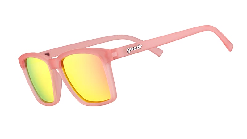 Goodr Sunglasses Shrimpin' Ain'T Easy Pink