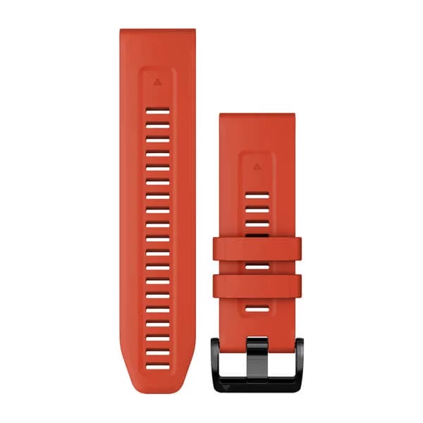 Garmin QuickFit 26-klokkerem silikon flame red