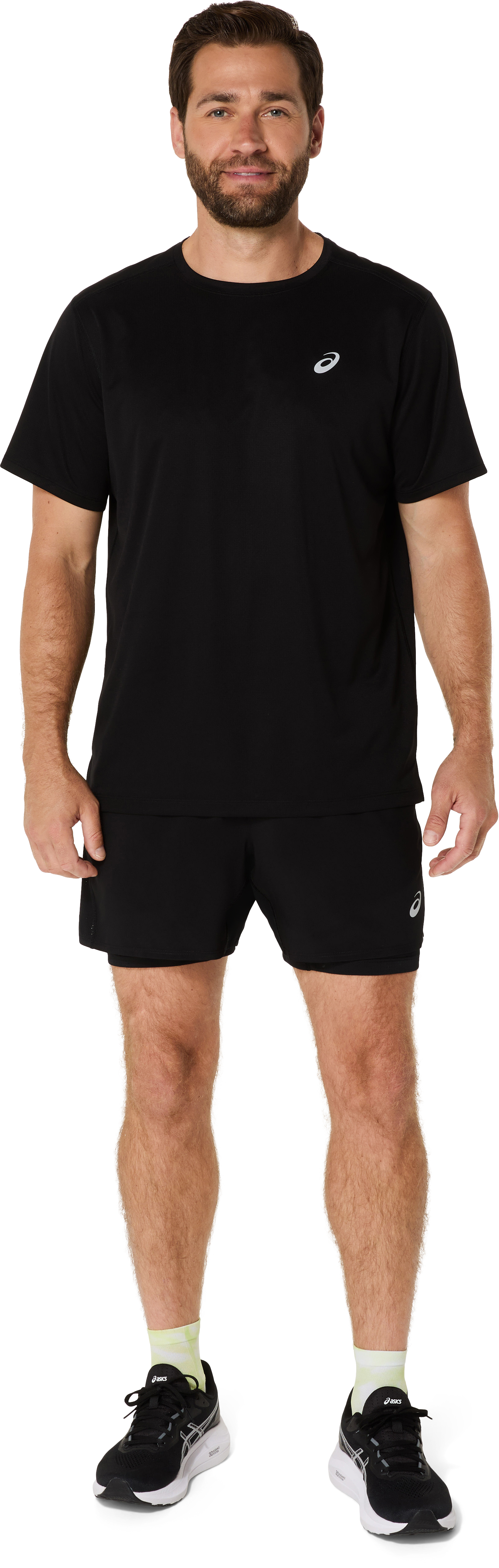 Asics Ms Asics Core 2n1 5in Short Performance Black/performance Black