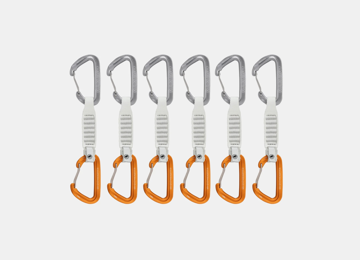 Mammut Sender Wire 12 Cm 6-Pack Quickdraws Wire Gate/Wire Gate