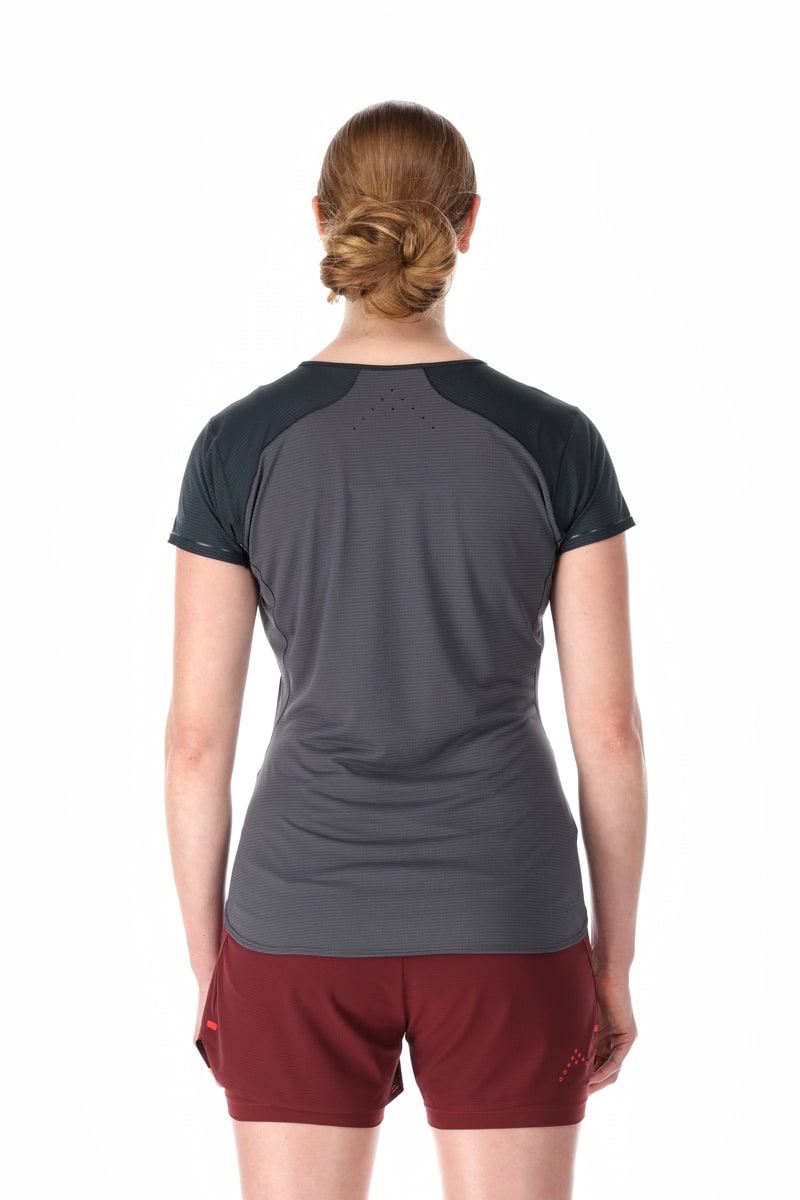 Rab Sonic Ultra Tee Wmns Beluga/Graphene