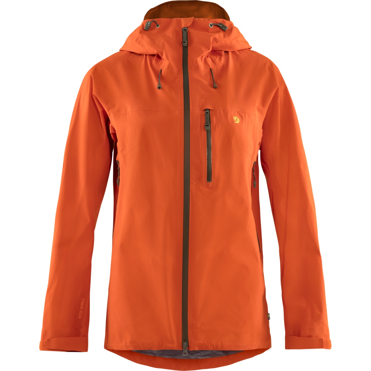 Fjällräven Women's Bergtagen Lite Eco-shell Jacket Hokkaido Orange