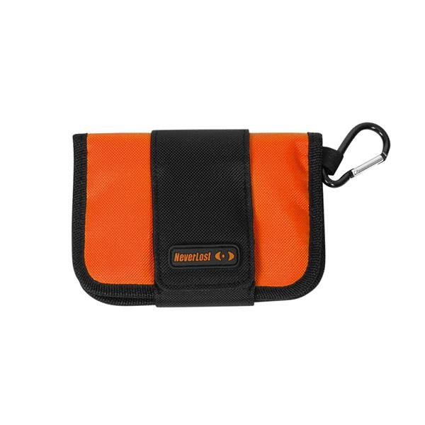Never Lost Lisenslommebok Orange