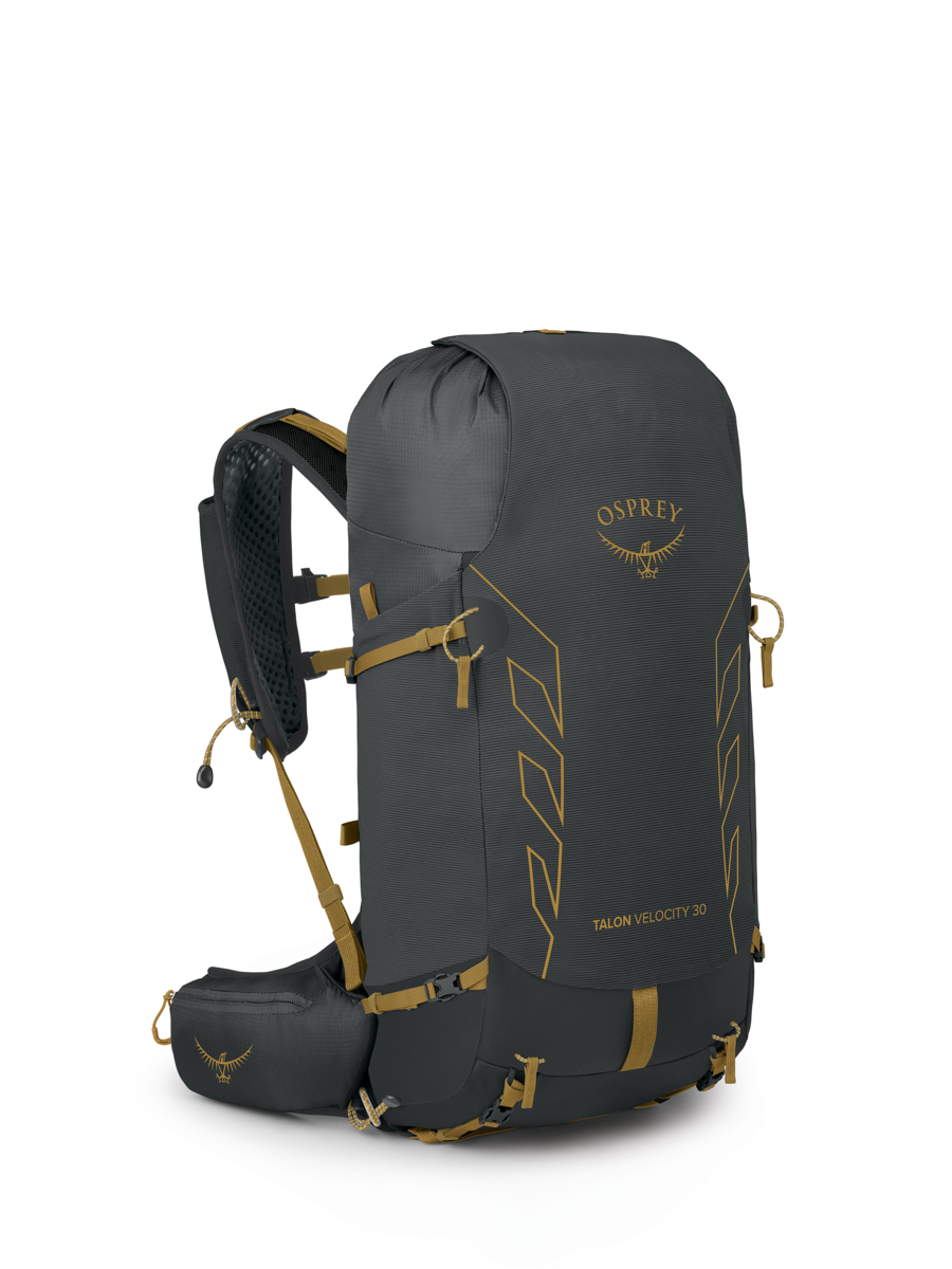 Osprey Talon Velocity 30 Dark Charcoal/tumbleweed Yellow