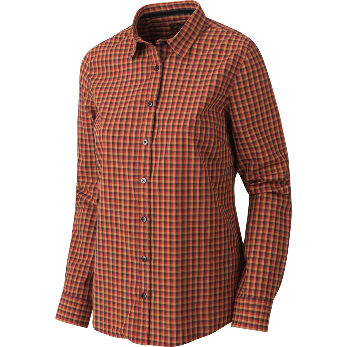 Härkila Selja Lady Long Sleeve Check Shirt Red/Black Check