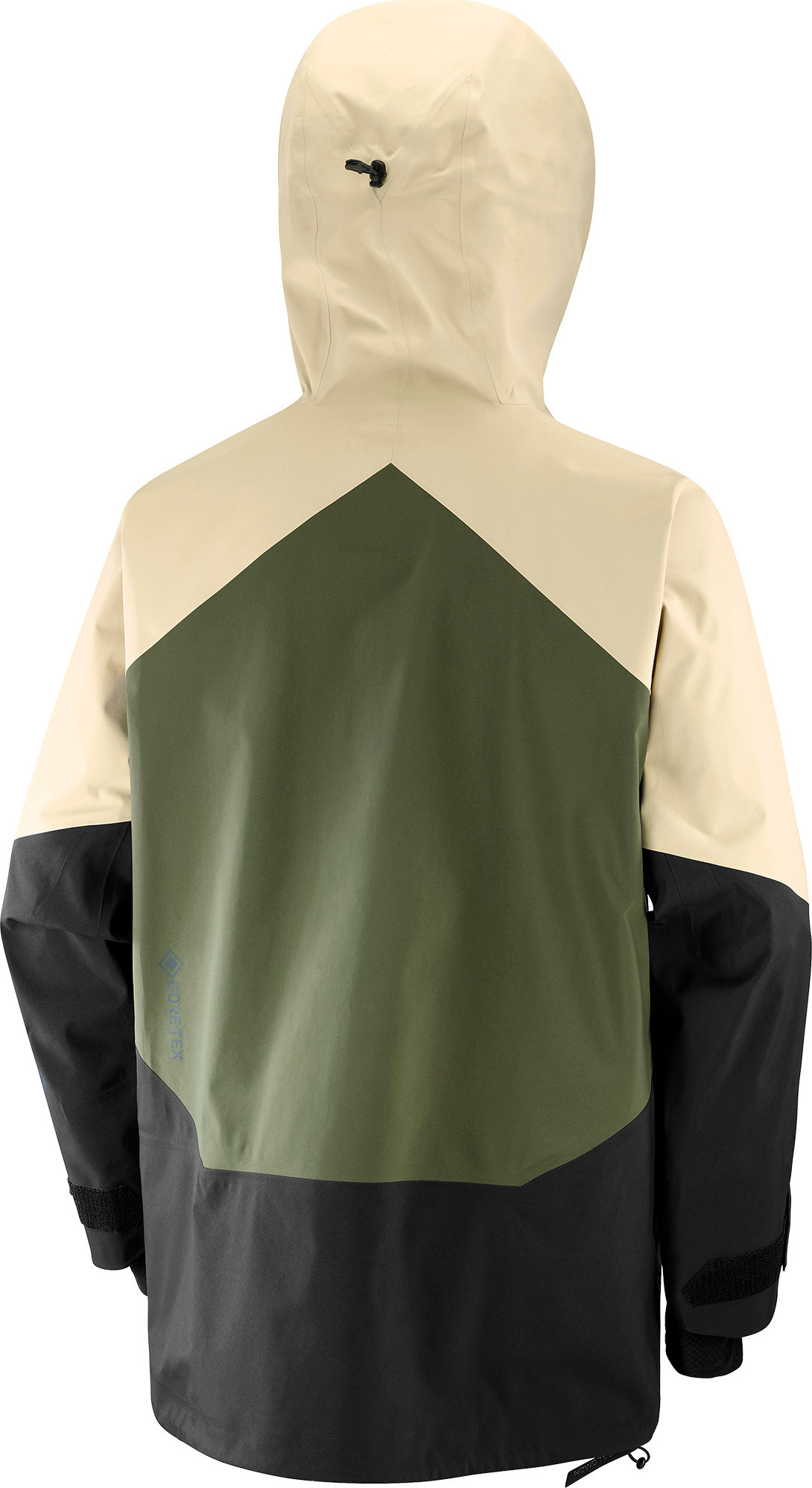 Salomon Men's Moon Patrol GORE-TEX Jacket White Pepper / Grape Leaf / Deep Black