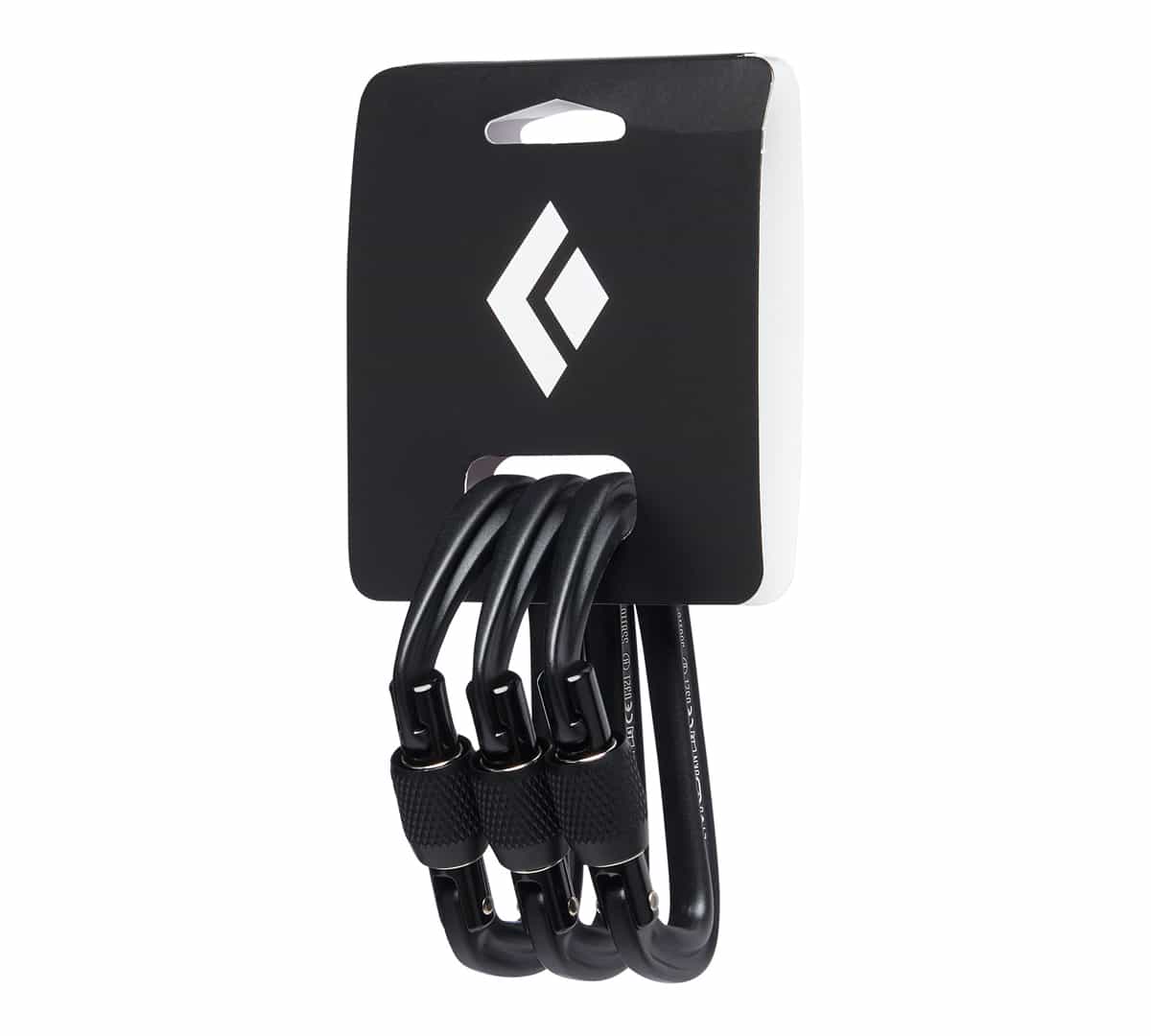Black Diamond HotForge Screwgate 3 Pack Black