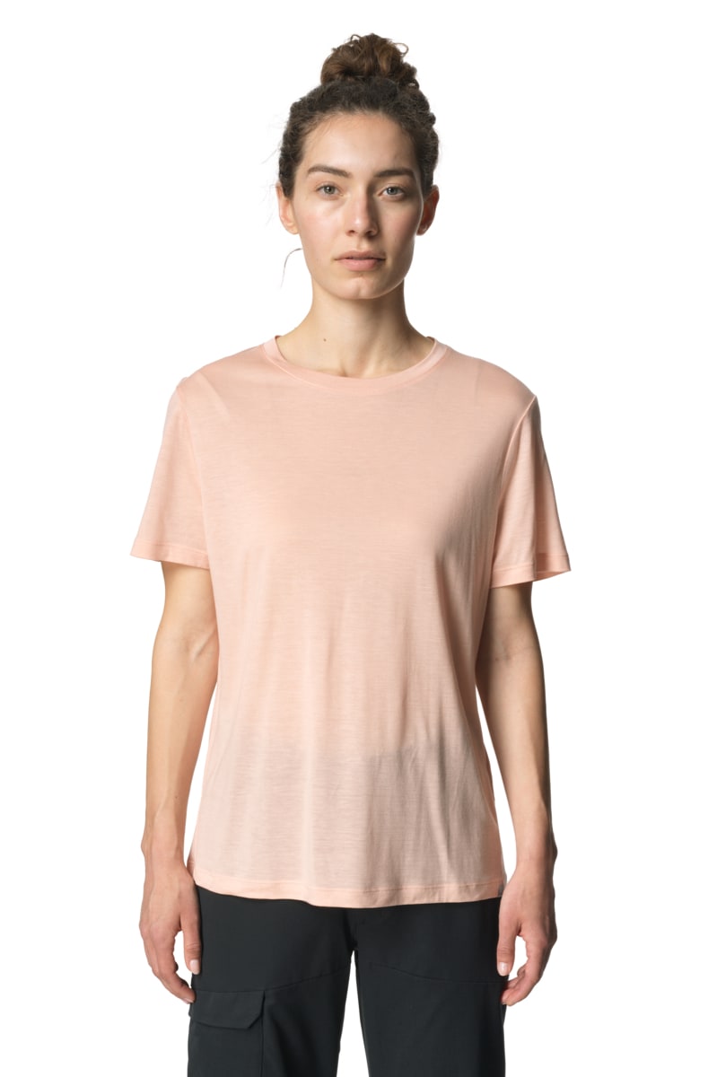 Houdini W's Tree Tee Dulcet Pink