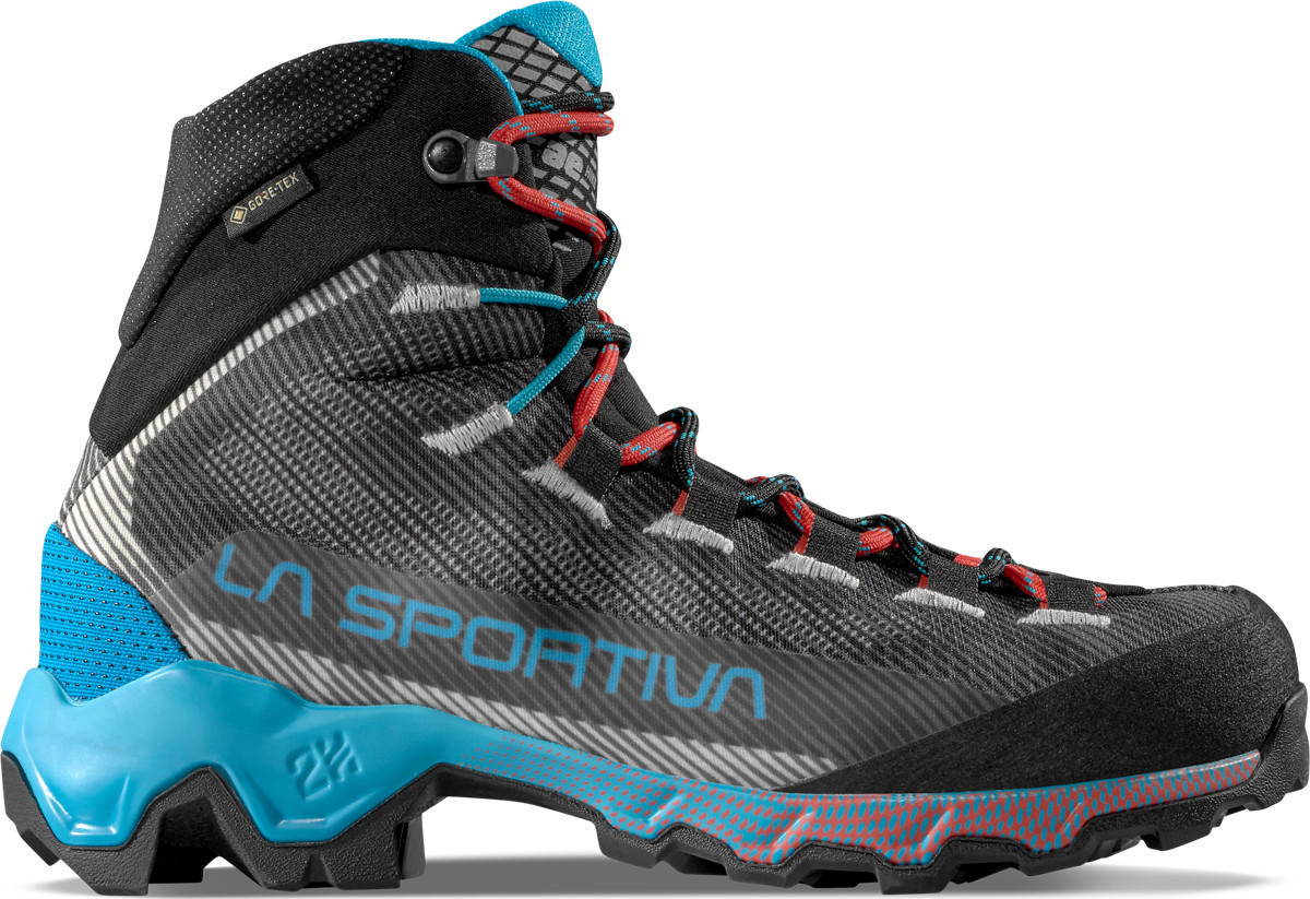 La Sportiva Women's Aequilibrium Hike GORE-TEX Carbon/Malibu Blue