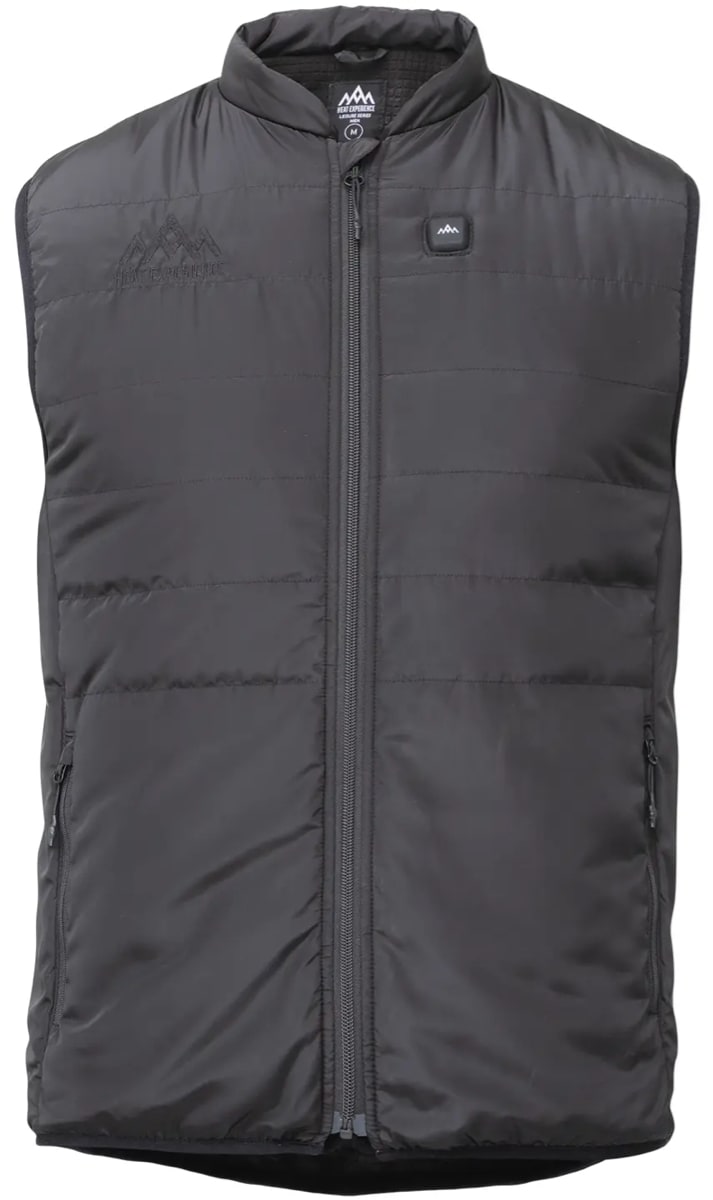 Heat Experience Men's HeatX Heated Everyday Vest Black