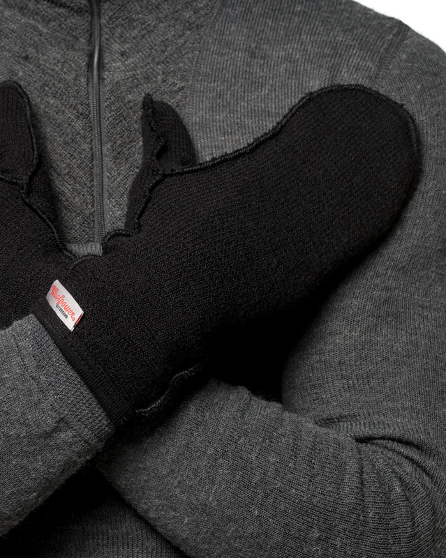 Woolpower Mittens Thin 400 Black