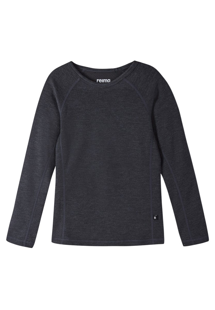 Reima Kids' Thermal Set Lani Black Melange
