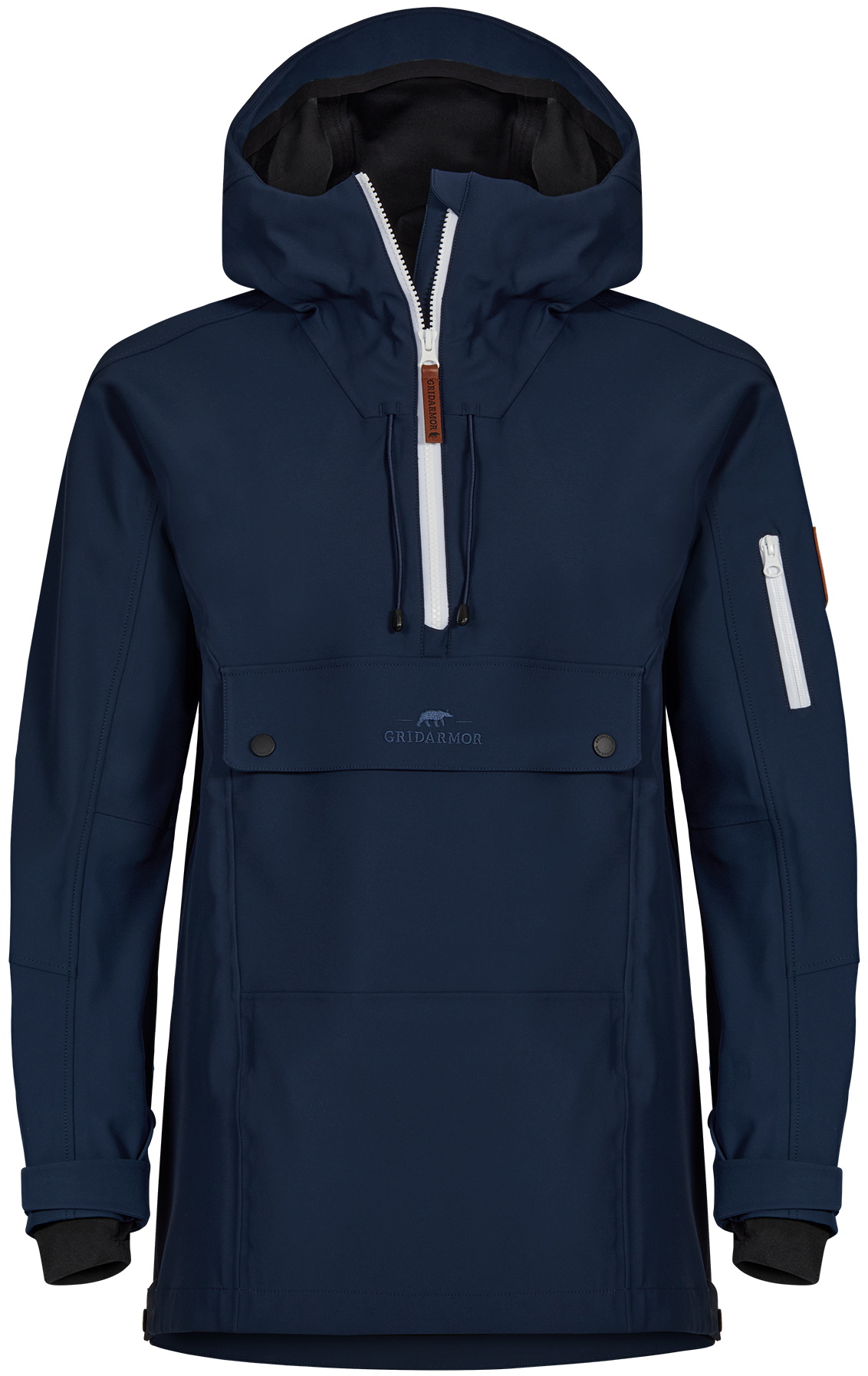 Gridarmor Skare Soft Shell Anorak Wmn Navy Blazer