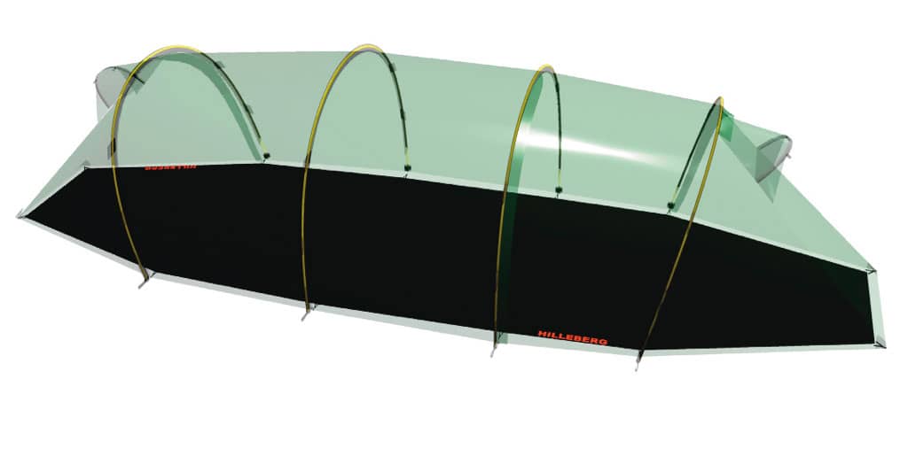 Hilleberg Kaitum 4 GT Footprint Black