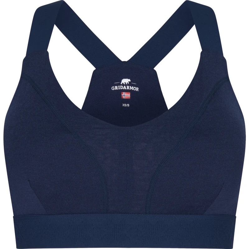 Gridarmor Women's Finse Merino Top 2.0 Navy Blazer