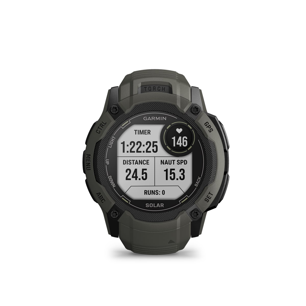 Garmin Instinct 2X Solar Moss