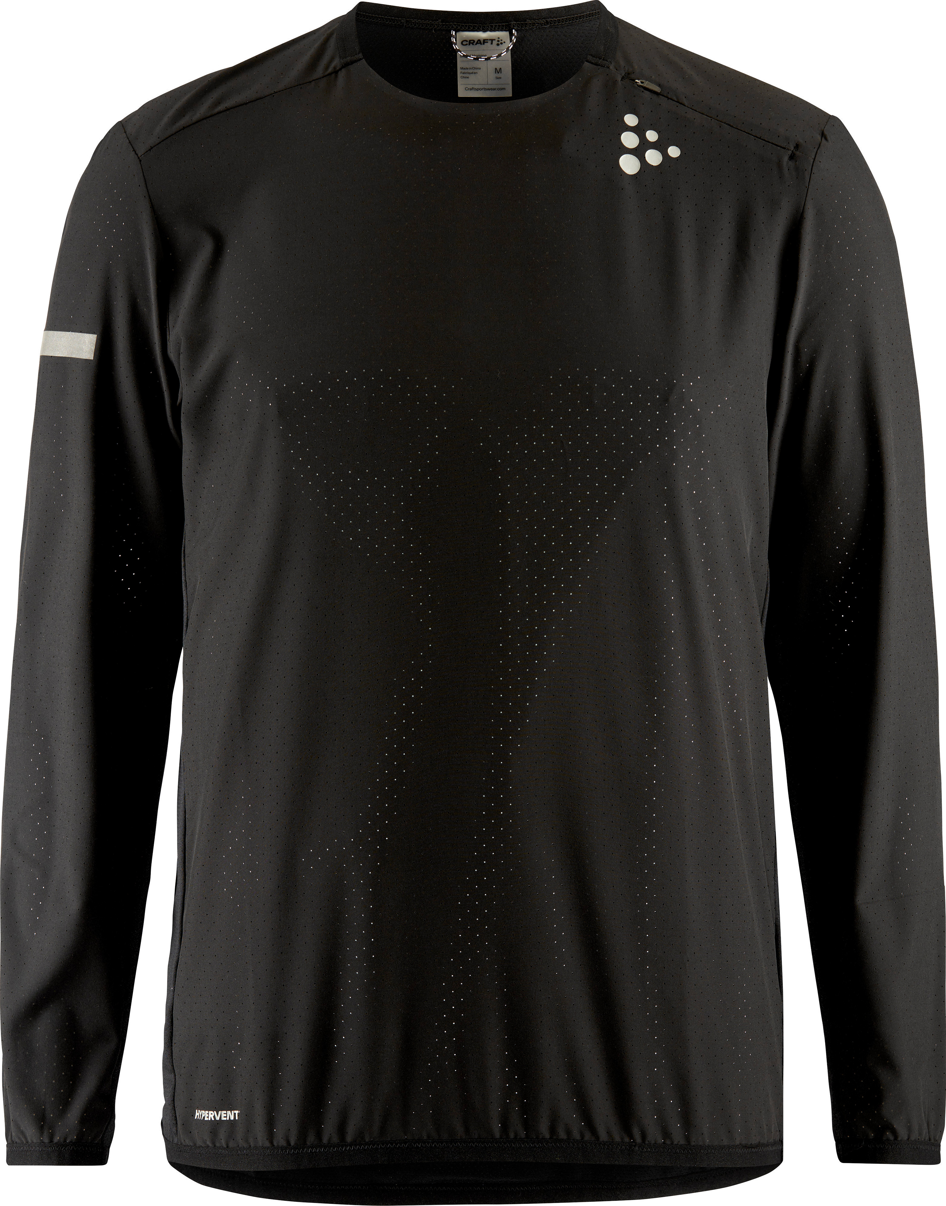 Craft Pro Hypervent Ls Wind Top 2 M Black