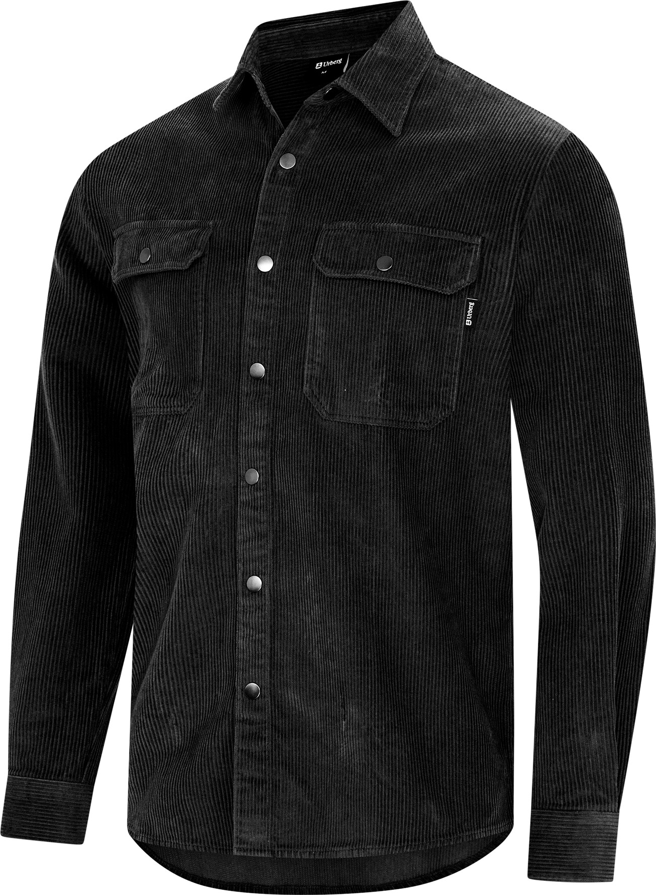 Urberg Corduroy Overshirt Men Black Beauty