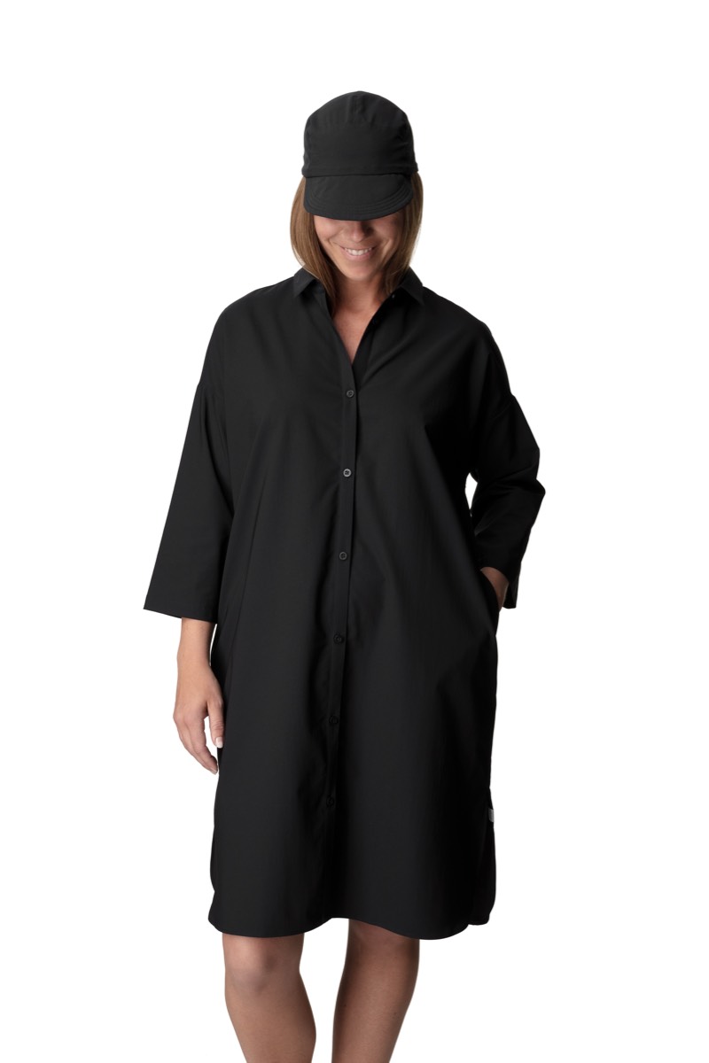 Houdini Women's Route Shirt Dress True Black