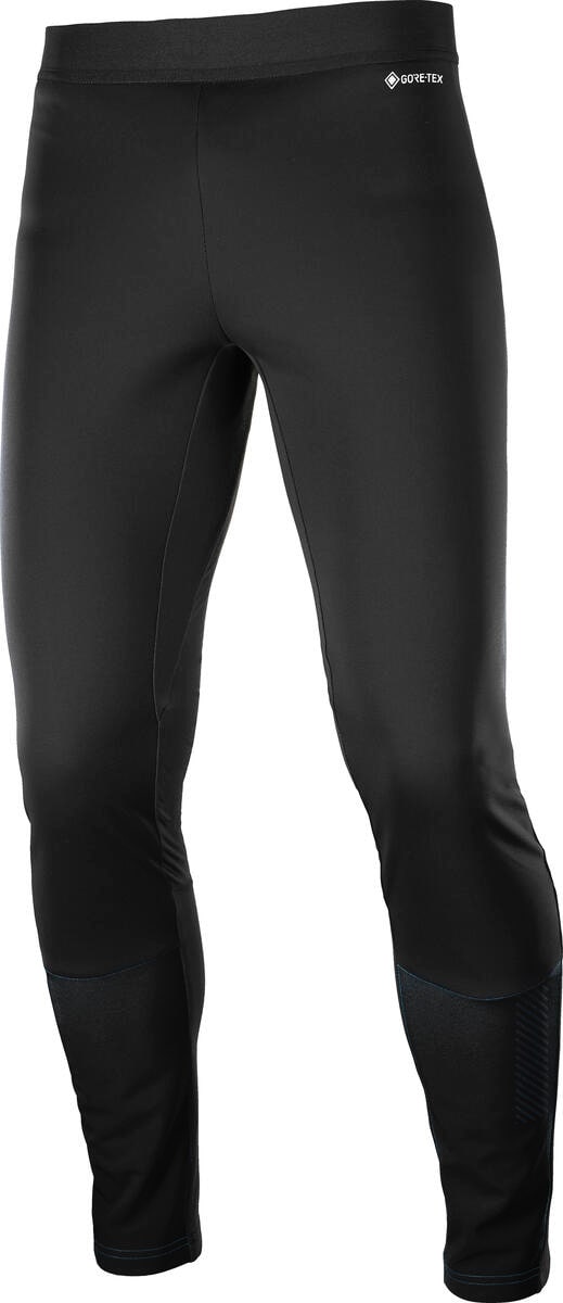 Salomon Men's Gore-Tex Windstopper Softshell Tight Black