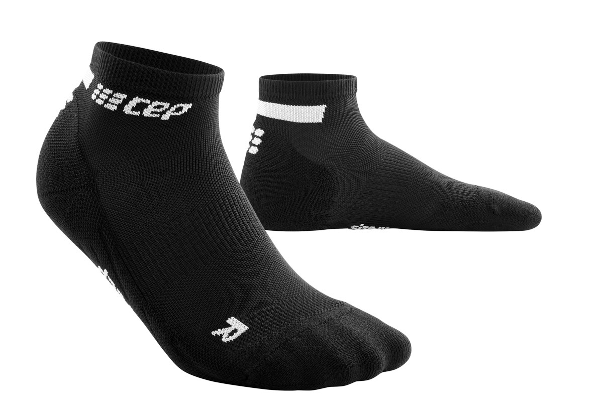 CEP Cep The Run Socks, Low Cut, V4, Ms Black
