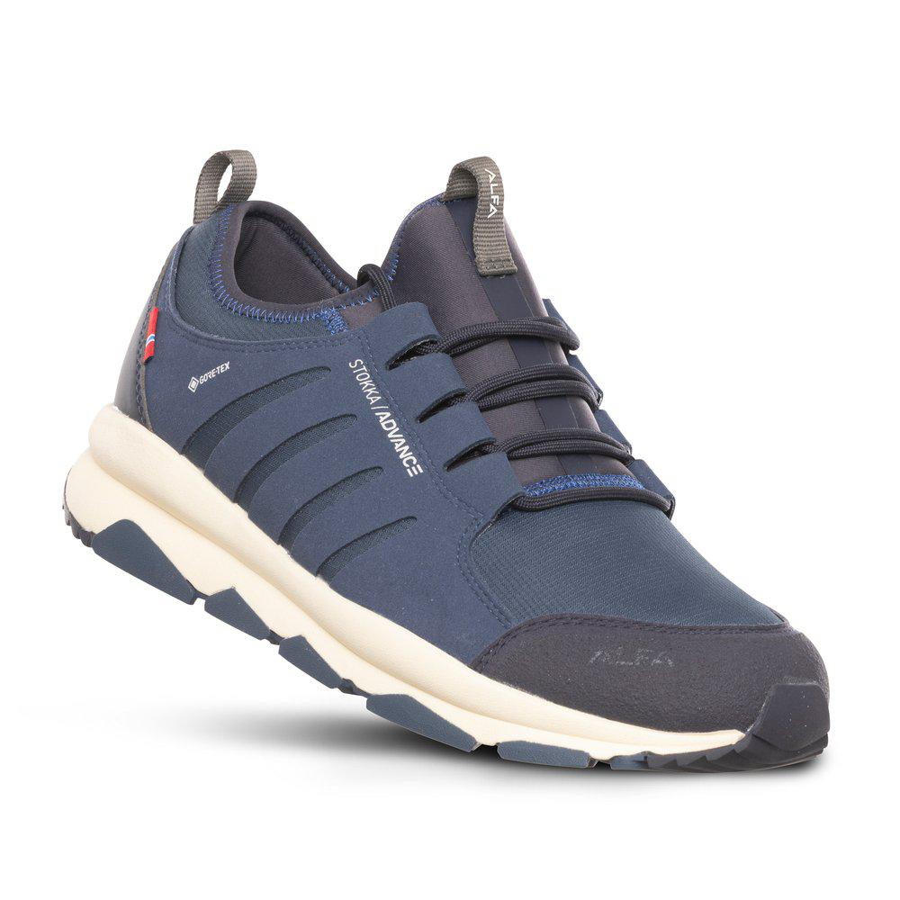 Alfa Men's Stokka Advance Gore-Tex Blue