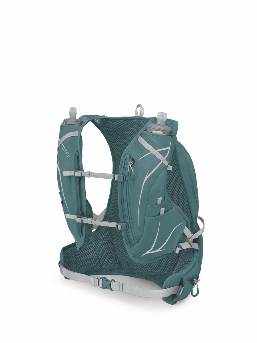 Osprey Dyna 15 W/Flasks Cascade Blue/Silver Lining