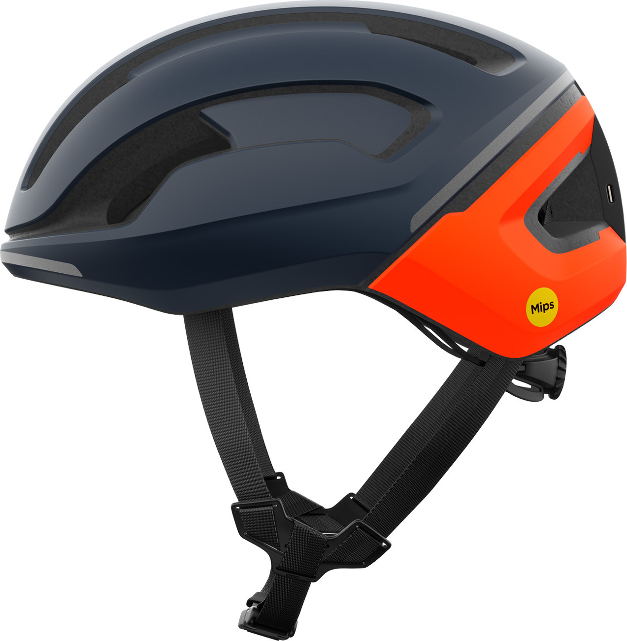 POC Omne Beacon MIPS Apatite Navy Matt/fluorescent Orange Matt