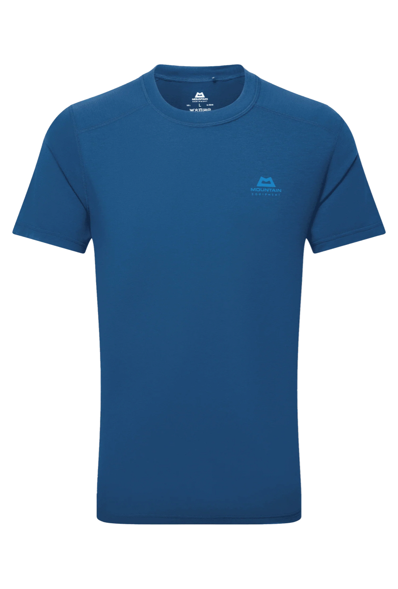 Mountain Equipment Headpoint Mens Tee Admiral Blue