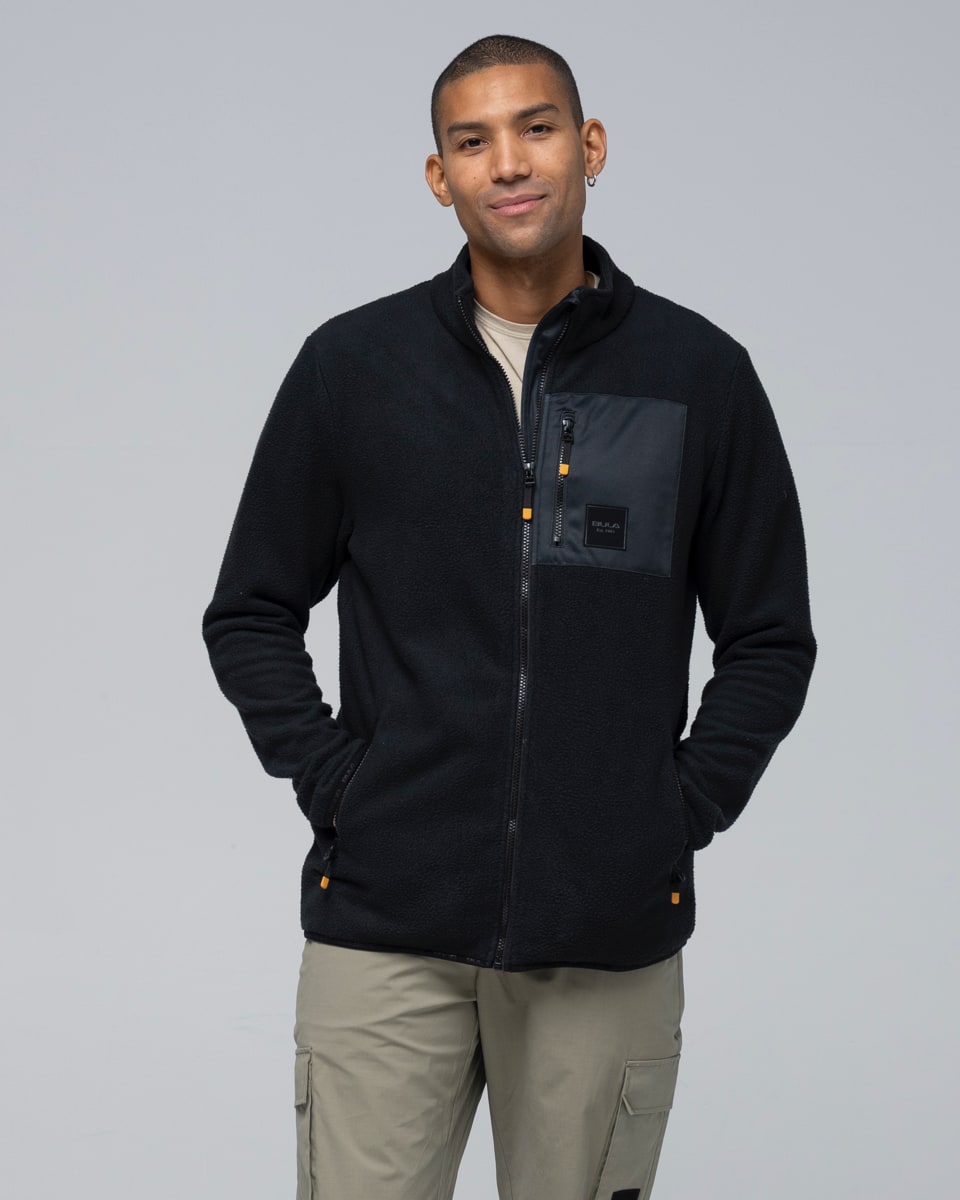 Bula Men's Basecamp Fleece Jacket 2.0 Black