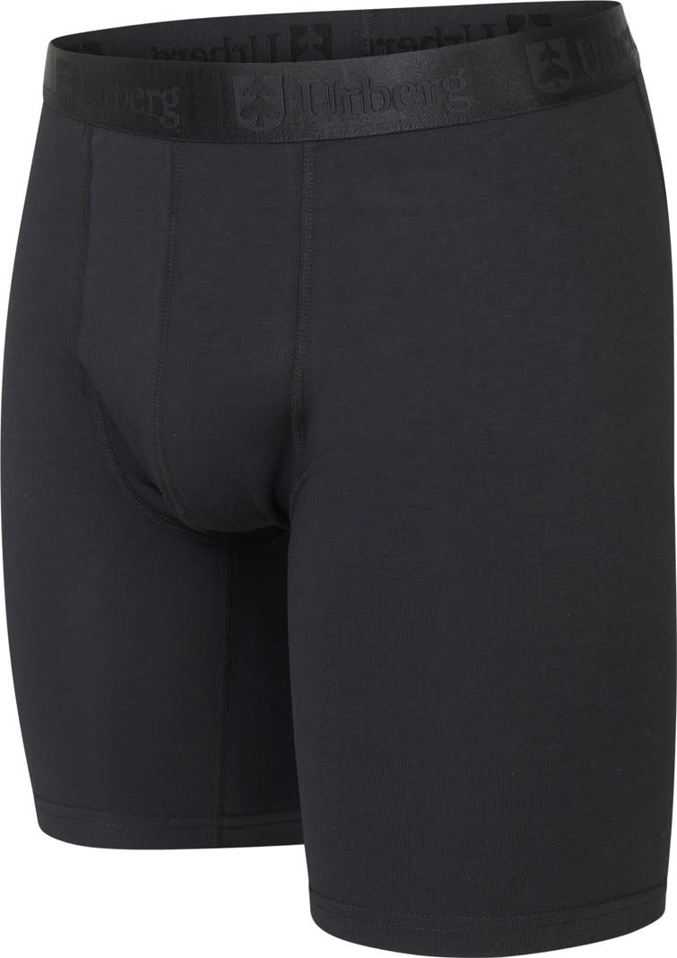 Urberg Bamboo Boxers Long Leg 7-Pack Men Black Beauty