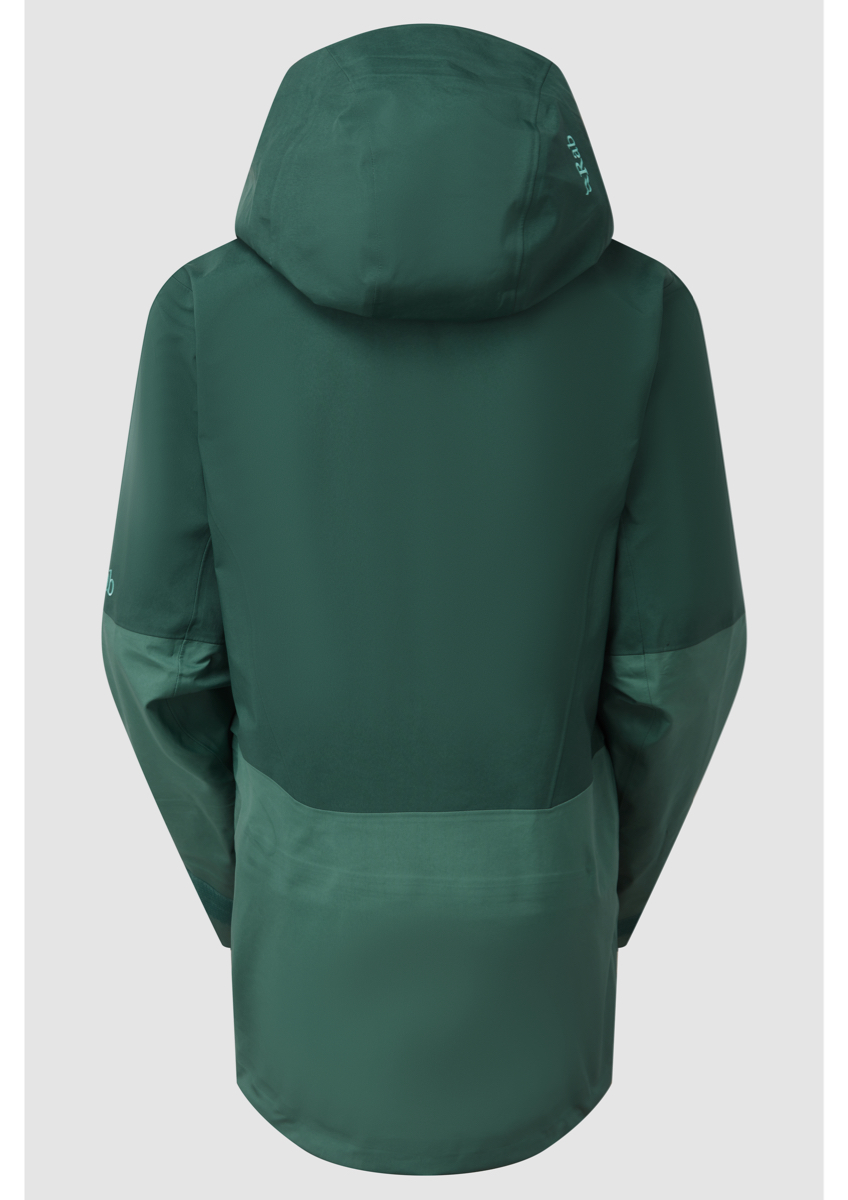 Rab Khroma Converge Jacket Wmns Green Slate/Eucalyptus