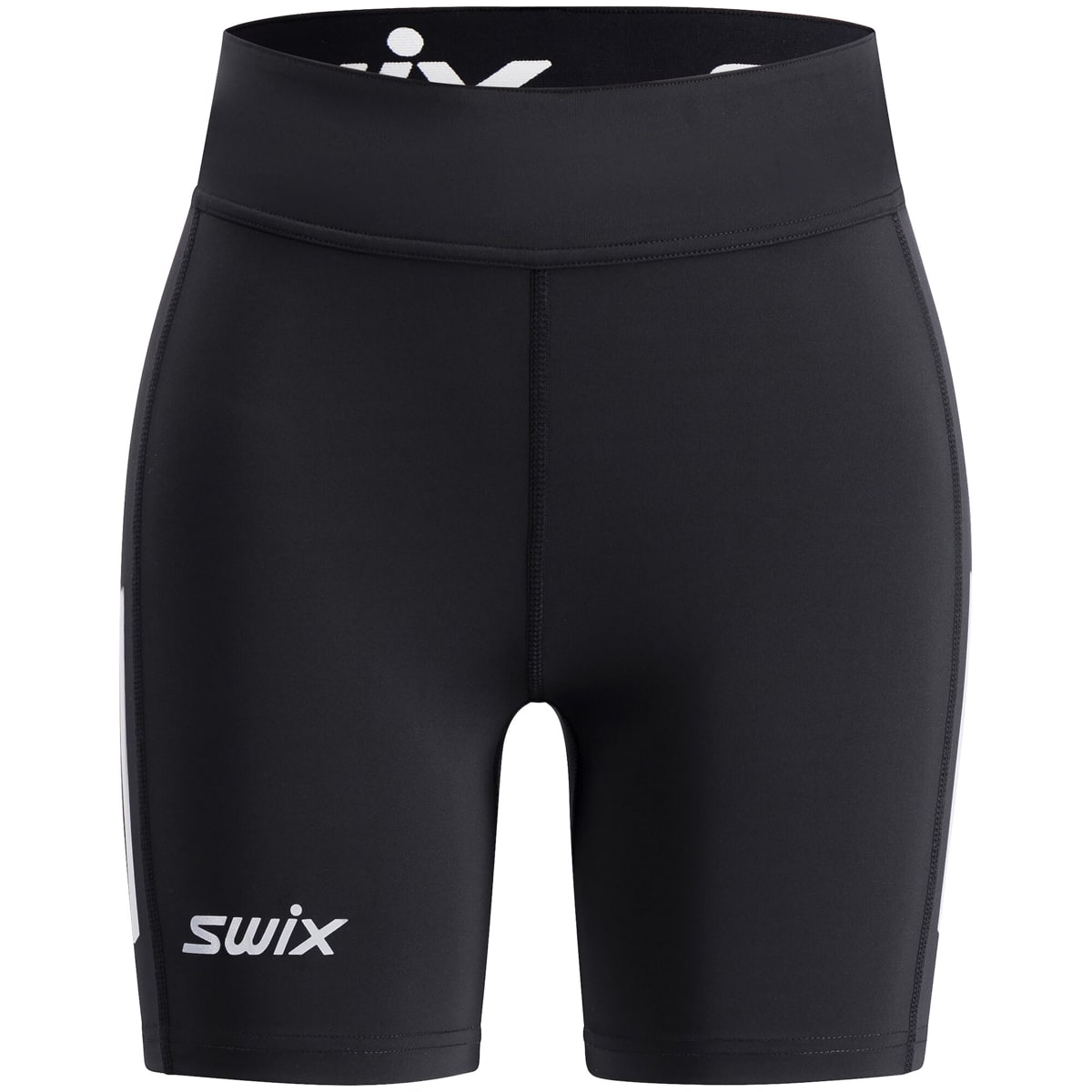 Swix Women's Pace High Waist Half Tights Black