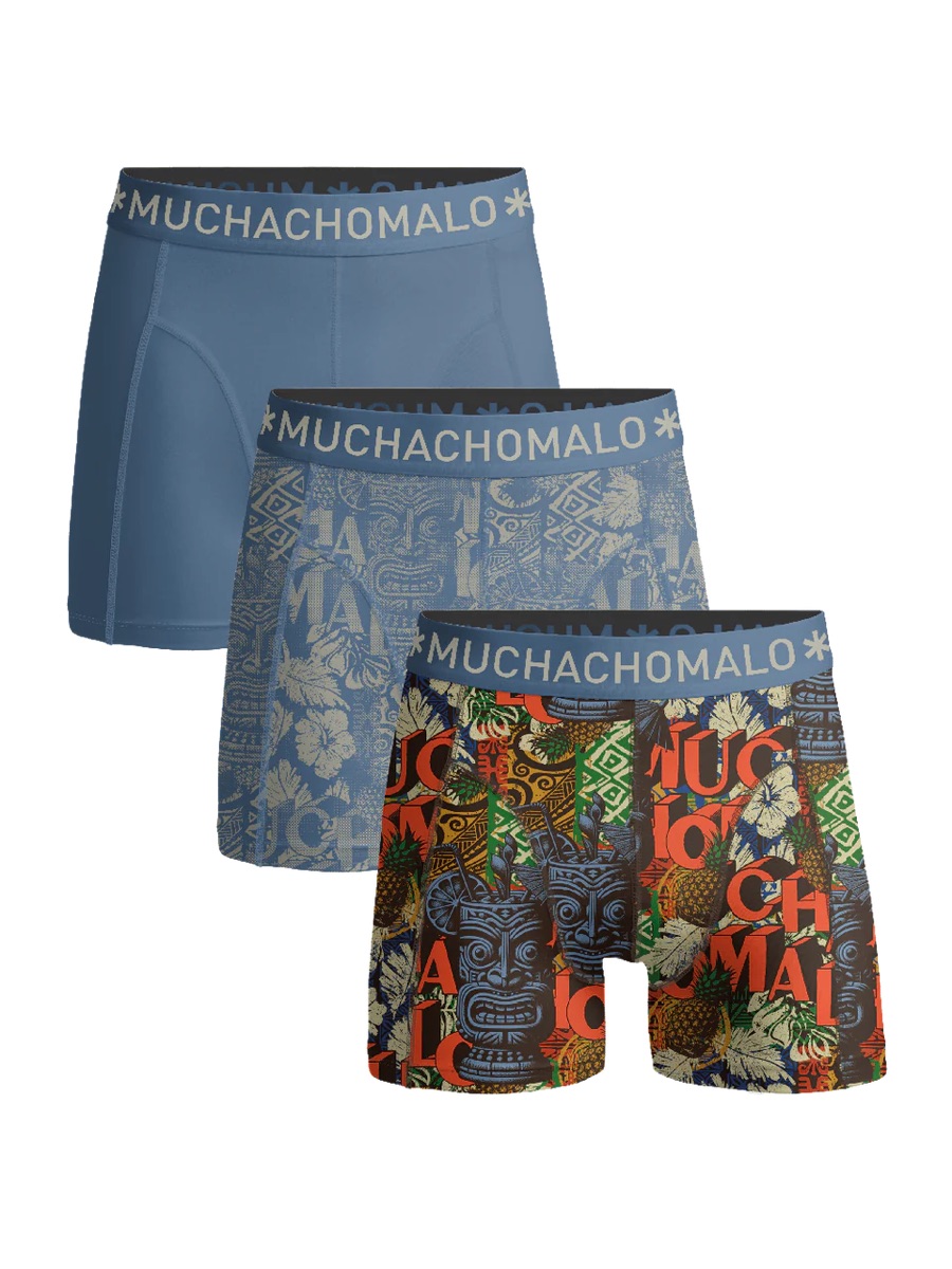 Muchachomalo 1010 Tiki 1010-01 3pk Print/print/solid