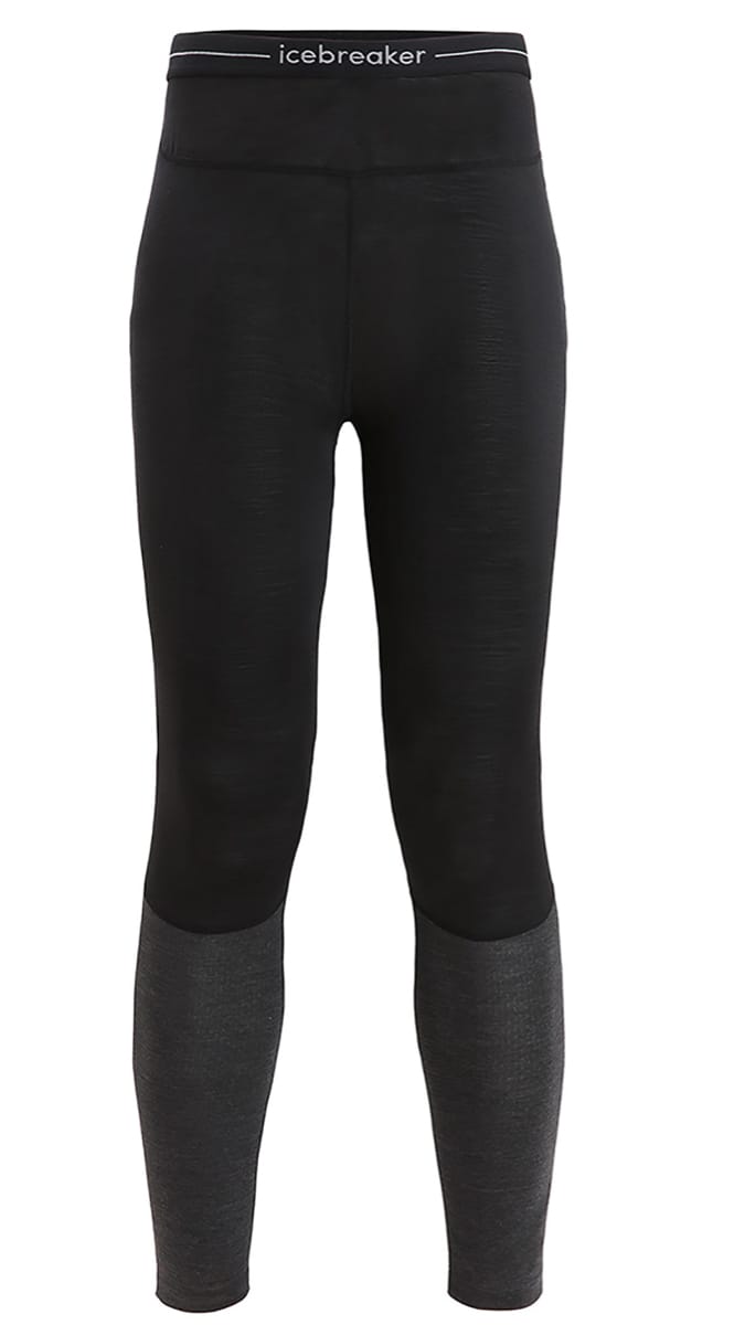 Icebreaker Women's 125 Zoneknit™ Leggings Black/Jet Heather/Cb