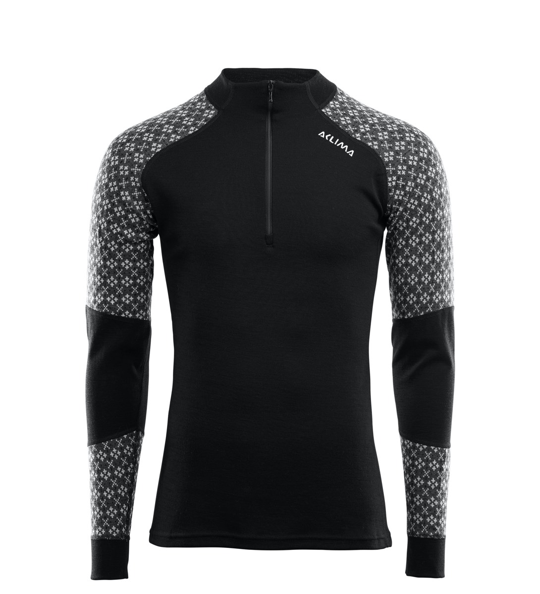 Aclima DesignWool Glitre Mock Neck Man Alm