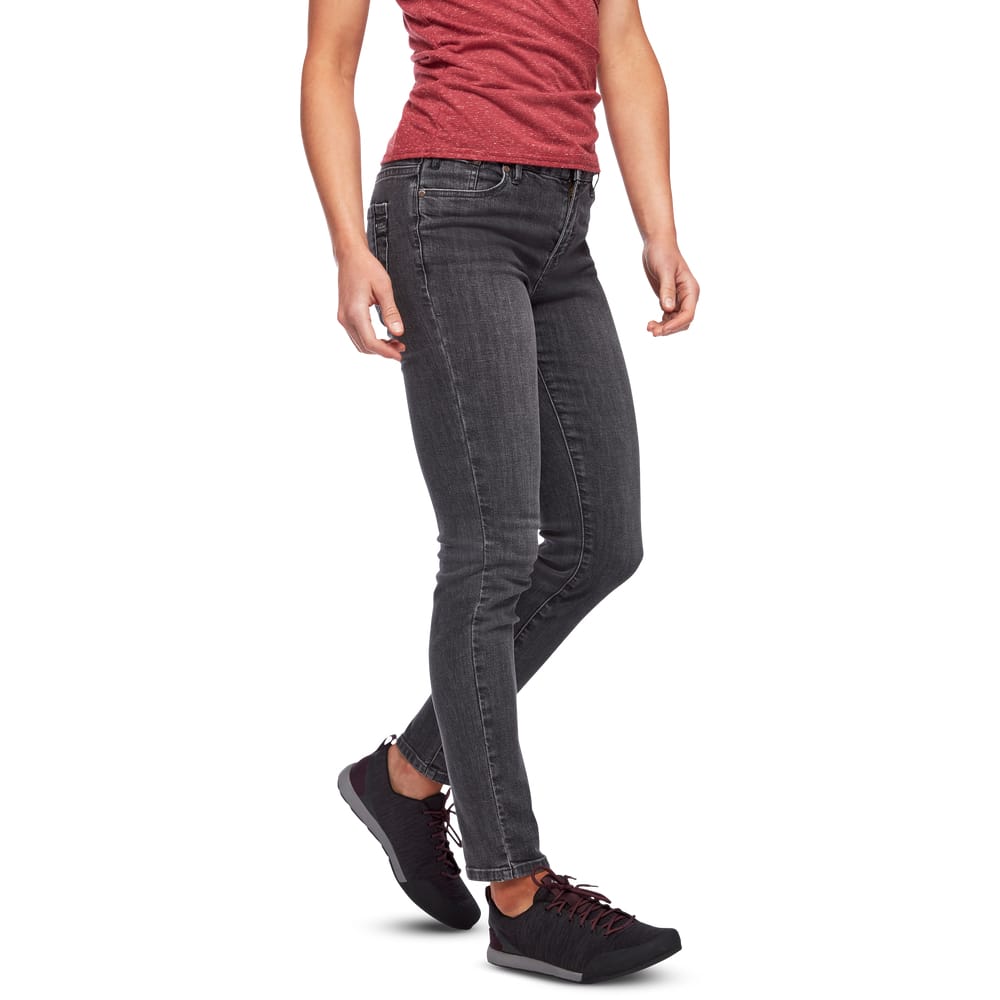 Black Diamond W Crag Denim Pants Gray