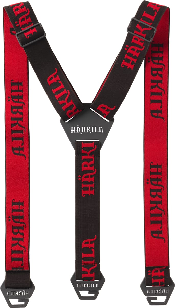 Härkila Tech Suspenders Shadow Brown/Red