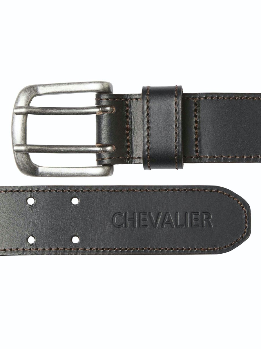 Chevalier Barrow Leather Belt Leather Brown