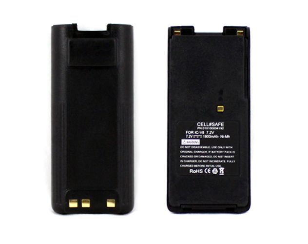 Icom Bp-210n Batteri Ni-Mh 1650 Mah Black
