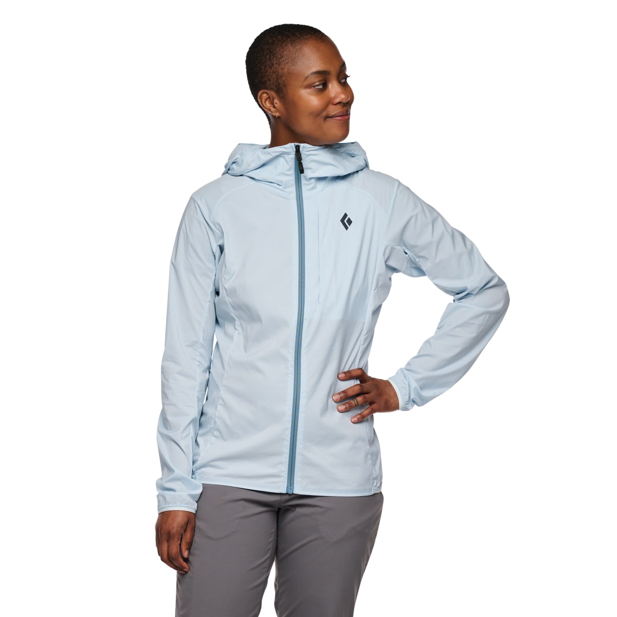 Black Diamond W Alpine Start Hoody Belay Blue
