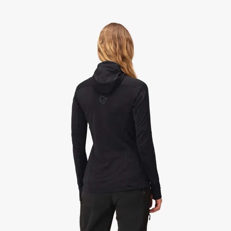 Norrøna Women's Falketind Power Grid Hood Caviar