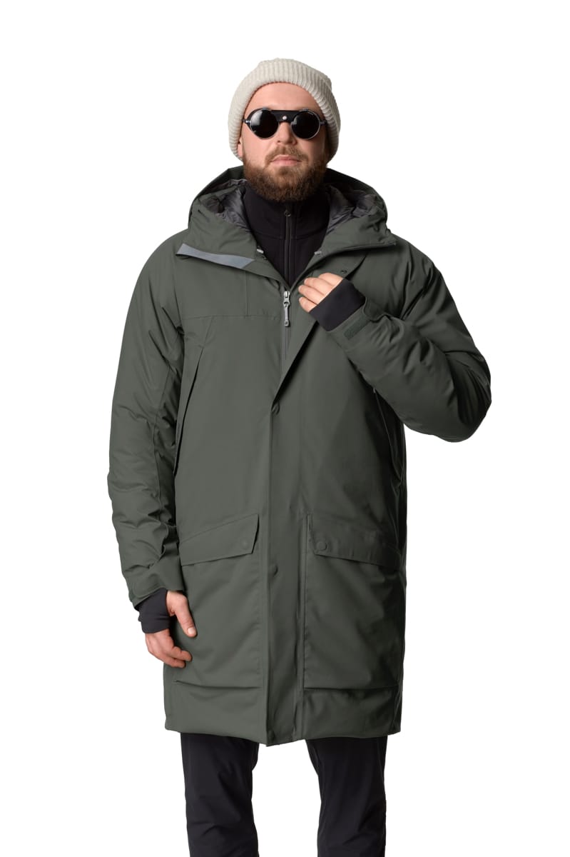 Houdini Men's Fall In Parka Baremark Green