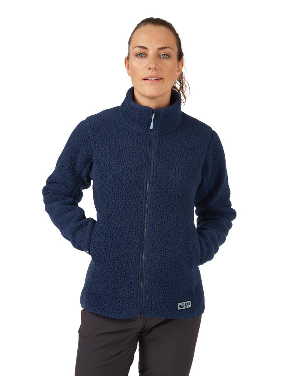 Rab Women's Shearling Jacket Deep Ink