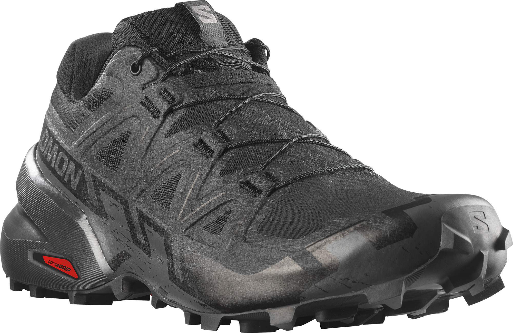 Salomon Men's Speedcross 6 Black/Black/Phantom