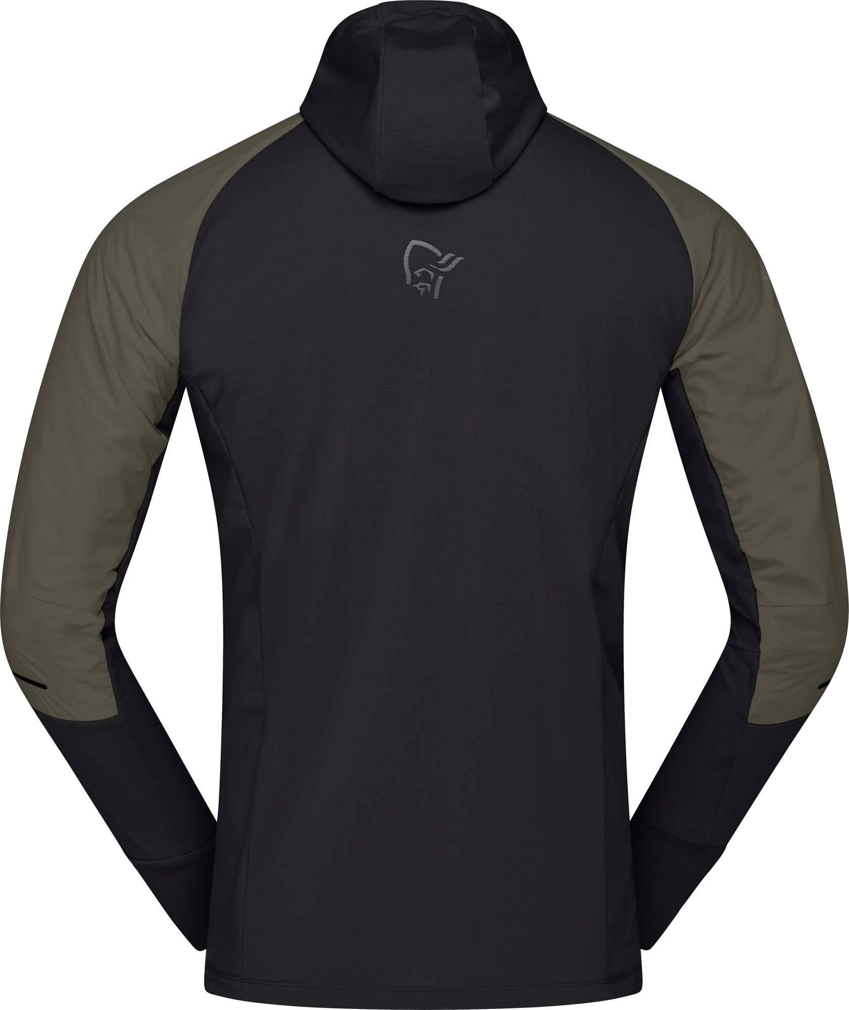 Norrøna Men's Senja Alpha90 Zip Hood Olive Night