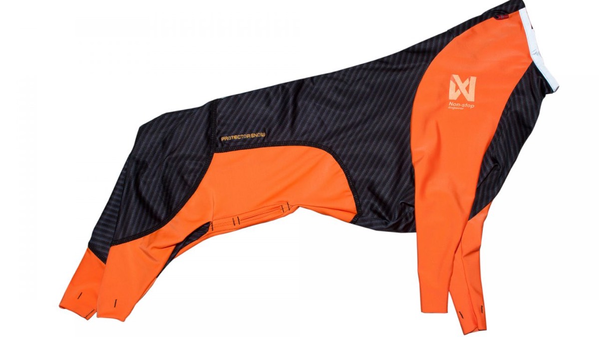 Non-stop Dogwear Protector Snow, Female(Hunn) Orange/Black