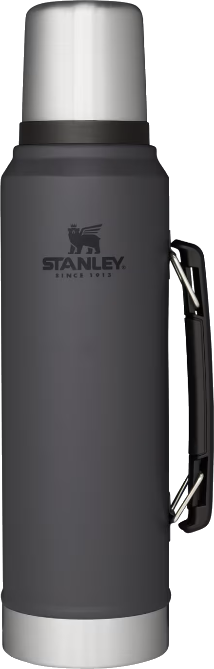 Stanley Classic Vacuum Bottle 1 L Charcoal