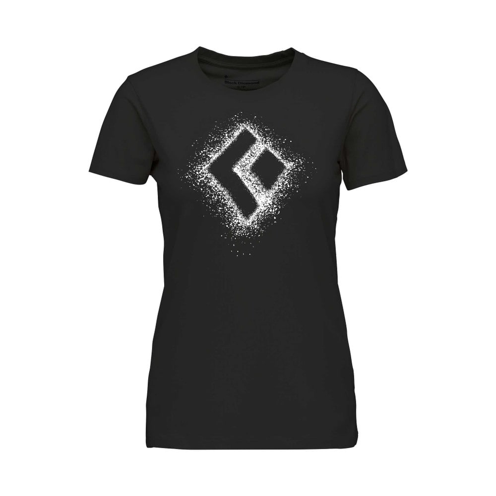 Black Diamond Women's Chalked Up 2.0 SS Tee Black