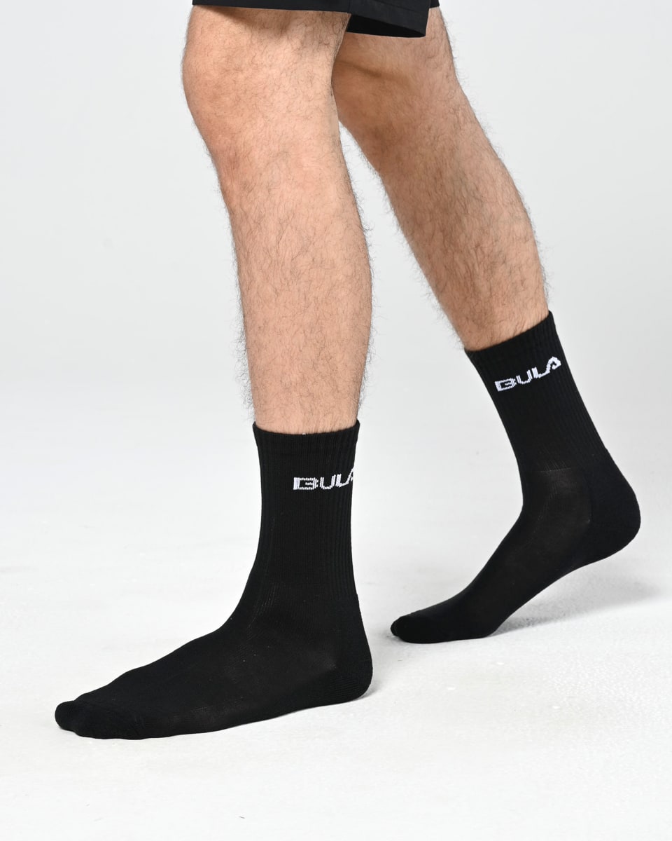 Bula Men's Classic Socks 3pk Black